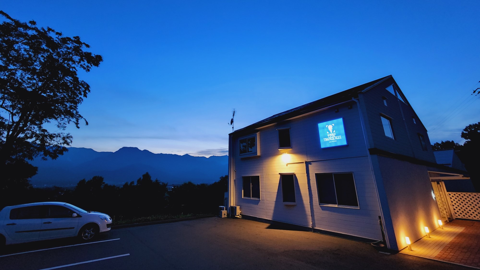 オーベルジュ ラ ヴィ トランキーユ 長野県 の空室 予約 宿地図